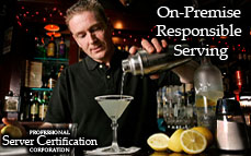 On-premise Responsible Serving | Bartending License On-Premises Responsible Serving | Bartending License